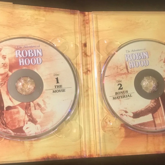 The Adventures of Robin Hood DVD 1938 Olivia de Havilland, Errol Flynn VGC - Picture 5 of 6